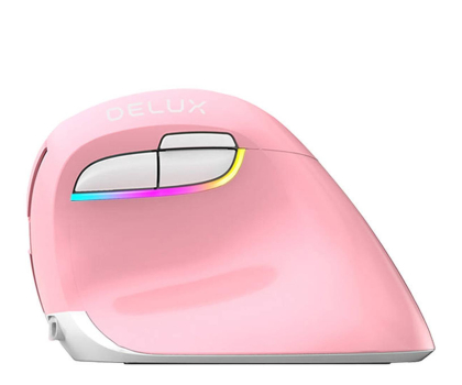 Myszka Delux M618Mini DB BT 2400DPI M618 Mini Pink